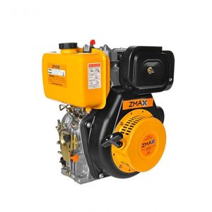 Motor Diesel Zm100d 10hp 4 Tempos Partida Manual Zmax