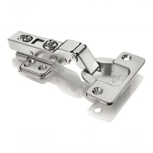 Kit 4 Dobradiça Amortecedor Armário Móveis 35mm Slow Curva