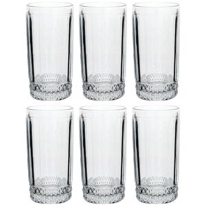Conjunto De Copos Altos L`hermitage Splendor 360 Ml - 6 Peças Transparente