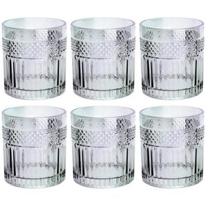 Conjunto De Copos Baixos L`hermitage Palace 330 Ml - 6 Peças Furta-cor