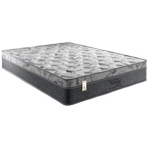Colchão Queen Size Portobel Orion Com Molas Ensacadas E Revestimento Em Tecido Poliéster Cinza