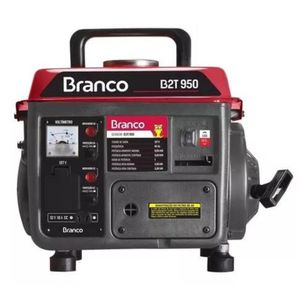 Gerador Gasolina Branco B2t 950 127 V 0,95 Kva