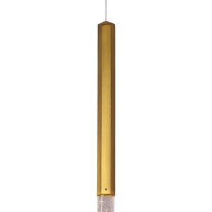 Pendente Petra 12cm X 42cm 1x3w 3000k 150lm Dourado