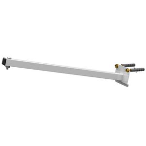 Suporte Refletor Parede Braço Inclinado 40 Cm - Branco