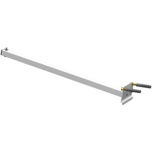 Suporte Refletor Inclinado Parede Braço 50 Cm - Branco