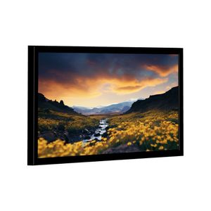 Quadro Paisagem Do Campo Amarela -- Br Artes
