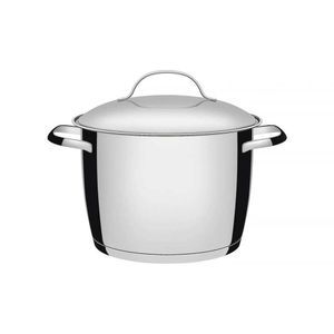 Caldeirão Tramontina Allegra Em Aço Inox Com Fundo Triplo 24 Cm 7,5 L Tramontina