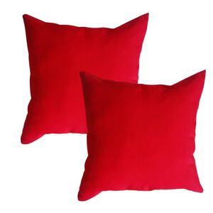 Kit 2 Almofadas Decorativas Vermelho