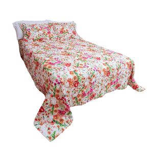 Kit Cobre Leito Matelado Dupla Face 3 Peças 230 Fios Queen - Magic Enxovais Floral
