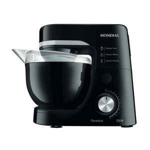Batedeira Planetária Mondial 700W Preta 127V BP-03-B