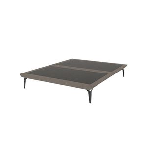 Cama Japonesa Toquio Casal Linho Marrom - Cor: Marrom
