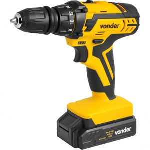 Parafusadeira-furadeira 3-8\'\' 12v Carregador Bivolt Pfv112qr - Vonder