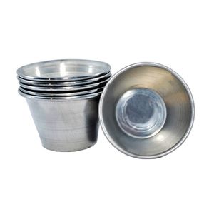 Forminha Forma Para Petit Gateau Padrão Alumínio 6 Peças