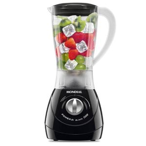 Liquidificador Mondial Power 2i Black 400w L-29 Preto 220 Vol