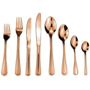 Faqueiro 48 Peças Fracalanza Pearl Em Aço Inox Cobre