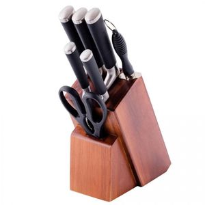 Conjunto De Facas Dynasty Em Inox E Plástico Daily Cut 7 Pçs Natural
