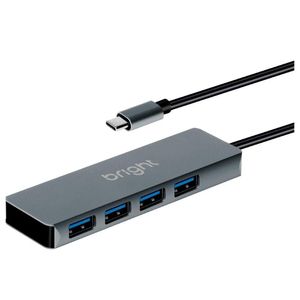 Hub Usb - Plug Tipo C 3 Portas Usb 3.0 + Hdmi 4k