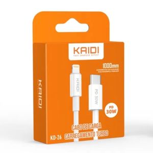 Cabo Usb C X Lightning Kaidi 30w Kd-26