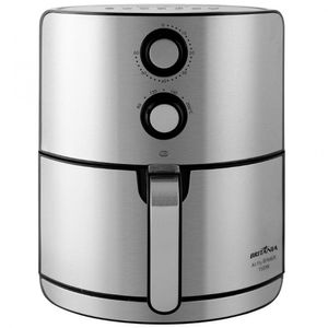 Fritadeira Elétrica Sem óleo Air Fryer Bfr46pi 4,6l Britânia Preto Com Inox 220v