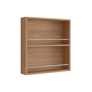 Armário Aéreo P- Cozinha Bella Porta Tempero 52 Cm Freijo - Mgm