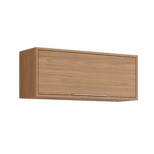 Armário Aéreo P- Cozinha Divina Geladeira C-1 Porta Basculante 80 Cm Freijo - Mgm
