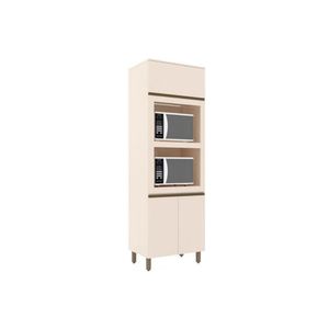 Paneleiro De Cozinha Modulado Connect C- 3 Portas (2 Fornos) 71.5cm Off White - Henn