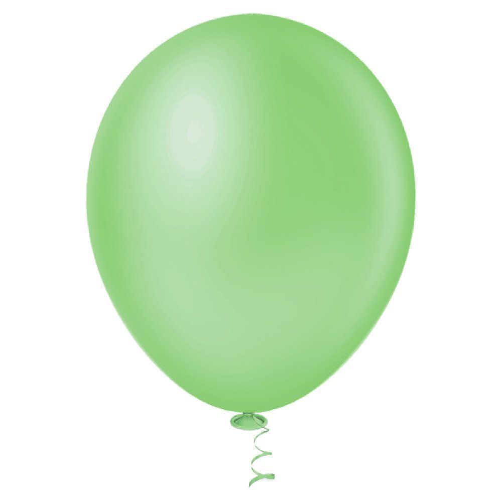 Encontraproduto.com.br - Balao Liso 9 Red Neon Verde C-25 Picpic