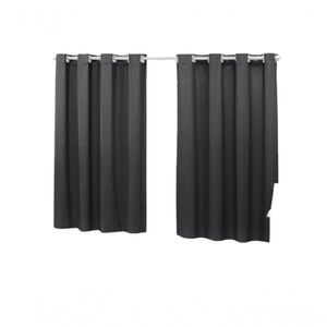 Cortina 2,80x1,30 Sala Quarto Cozinha Blackout Corta Luz Cor: Preto