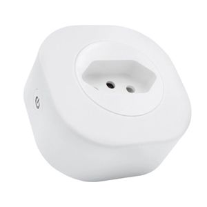 Adaptador De Tomada Geonav Inteligente Wi-fi Bivolt Branco Branco