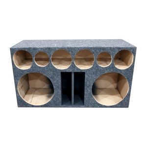 Caixa Vazia 2 Alto Falantes 12" + 4 Cornetas + 2 Tweeter Dutada