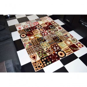 Tapete Veludo 1.00m X 1.50m Marbella Moderno Coperta Rayza