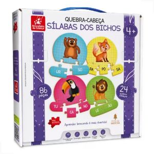 Silabas Dos Bichos 2297 Brincadeira De Crianca