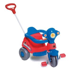 Triciclo Velotrol Motoca Velocita Calesita Cor:vermelho