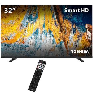 Smart Tv Qled 32 Toshiba 32v35ls Hd Wi-fi E Bluetooth Com Conversor Digital