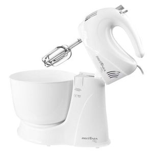 Batedeira Planetaria Britania Perola Maxx - 400w - 4l - 110v - Branco