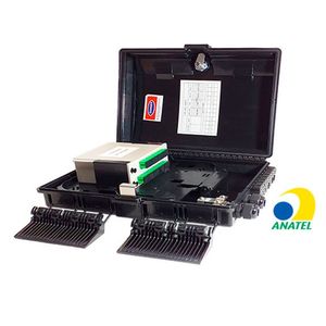 Caixa Cto Montada C- Splitter Box 1x16 Apc Gmf-of03001-16c-16p