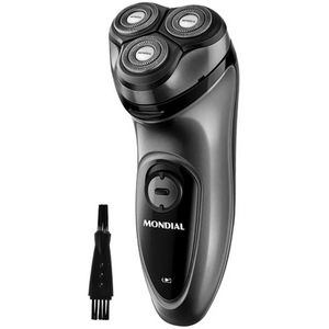 Barbeador Mondial Power Shave Be-02 5 Watts Recarregavel - Preto/cinza