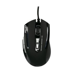 Mouse Gamer Satellite A-gm02 - Com Fio - 7200dpi - 9 Botoes - Preto