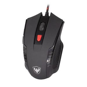 Mouse Gamer Satellite A90 - Com Fio - 2400dpi - 6 Botoes - Preto