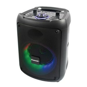 Caixa De Som Ecopower Ep-2210 - Usb/sd - Bluetooth - 20w - Led - 5.25 - Preto