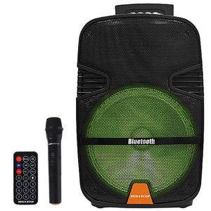 Caixa De Som Megastar Spa123btk 12 20.000 Watts P.m.p.o Bluetooth/usb/fm Bivolt - Preta