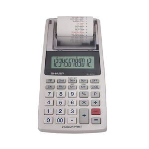 Calculadora Com Impressora Sharp El-1611v - Branco