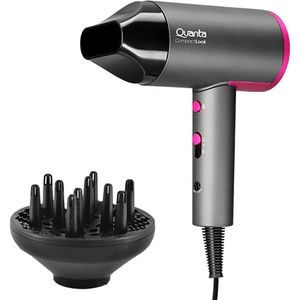 Secador De Cabelo Quanta Compact Look Qtscp20 2000 W - Cinza