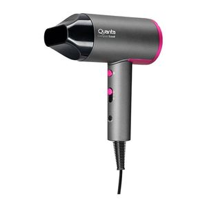 Secador De Cabelo Quanta Qtscp20 2000w Bivolt - Cinza/rosa