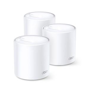 Roteador Wireless Tp-link Deco X20 Ax1800 - 1201/574mbps - Dual-band - 3 Unidades - Branco