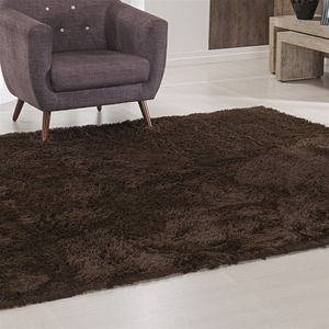 Tapete Congo 1,00 X 1,40m Niazitex Chocolate