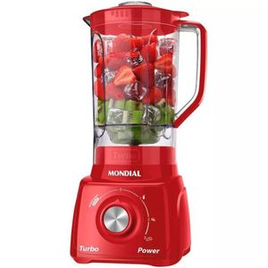 Liquidificador Mondial Turbo Power L-99fr - 550w - 2.2l - 220v - Vermelho
