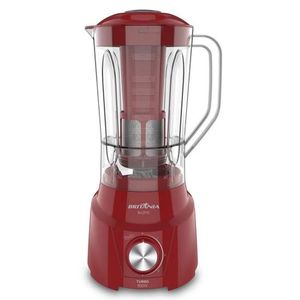 Liquidificador Britania Blq970v Turbo - 900w - 2.6l - 220v - Vermelho