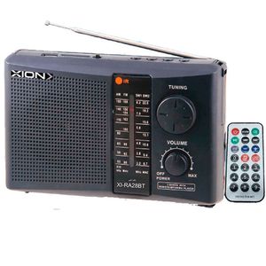 Radio Portatil Xion Xi-ra28bt Am-fm-bt-usb - Preto