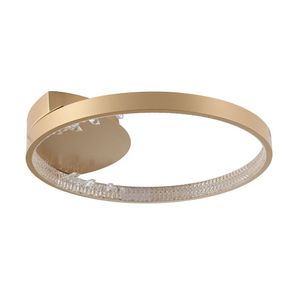 Plafon Milenium Integrado 19w 3000k 1425lm Ip20 Bella Iluminação Dourado